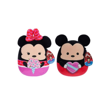 سكويشمالوز مجموعة دمى لينة ميكي ماوس وميني ماوس ألوان متعددة 20 سم JSMSQDI00294 1قطعة