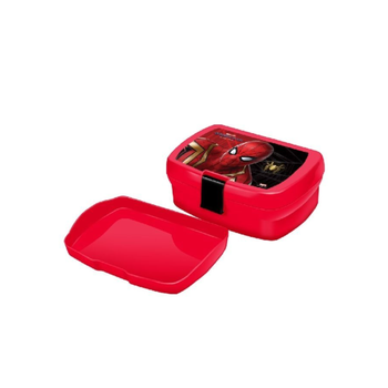 فيرست كيد صندوق ساندويتش بتصميم سبايدرمان مع صينية داخلية أحمر 630 مل 112-11-2117 1قطعة