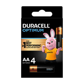 دوراسيل AA أوبتيما الكلين بطارية 4قطع