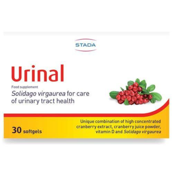 STADA Urinal Food Supplement Softgels 30 Count