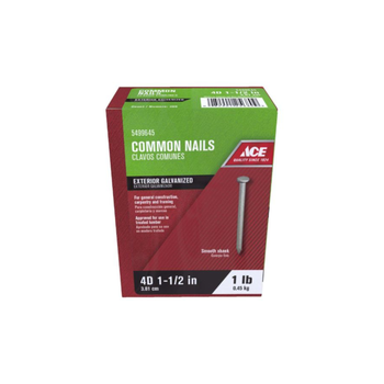 Ace Hot-Dipped Galvanized Common Nails 1 lb