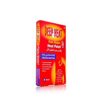 Deep Heat Odourless Pain Relief Heat Patch 4 Pack