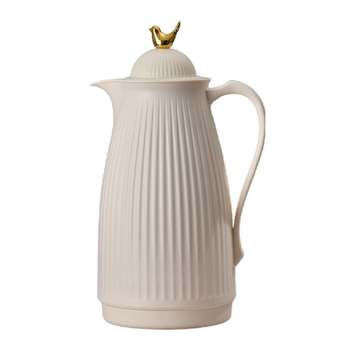BIEN SERVI Beige Plastic Vacuum Flask 1L