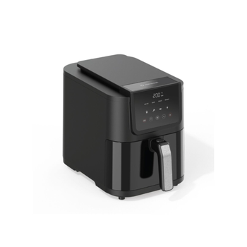 Nutricook 1500W 7-Program Slim Air Fryer Black and Silver 5 Liter NC-AFS100 *(100713) 4.98Kg