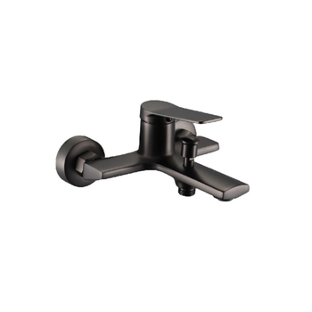 قطرة أكوا صنبور مغسلة لحوض متين بتصميم عصري ومقبض واحد مصنوع من النحاس الصلب تأتيك باللون الاسود 1 × 1 × 1 سم JS-622503B 1قطعة