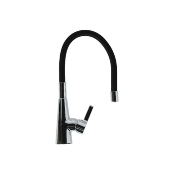 سانليف صنبور مطبخ قوي عالي الجودة بفوهة قابلة للانحناء بلون أسود، SV-MX28236BK 1قطعة