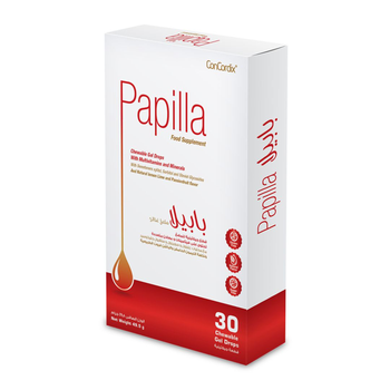 Papilla ConCordix Chewable Gel Drops 30 Pieces