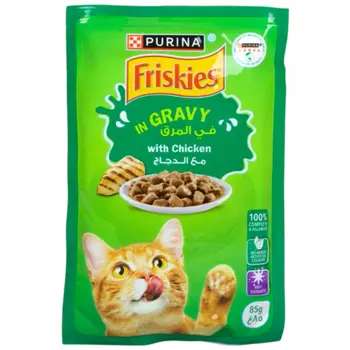 بورينا فريسكيز طعام قطط رطب 85جرام