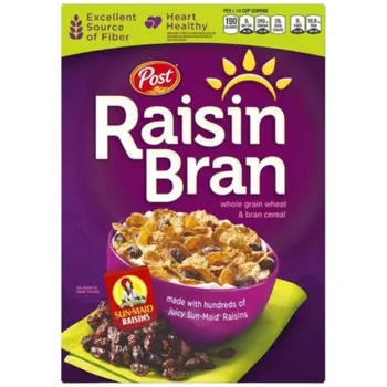 بوست رقائق إفطار القمح والنخالة مع الزبيب 471جرام