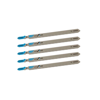 Bosch High-Speed Steel Jigsaw Blade Set 5 Pieces