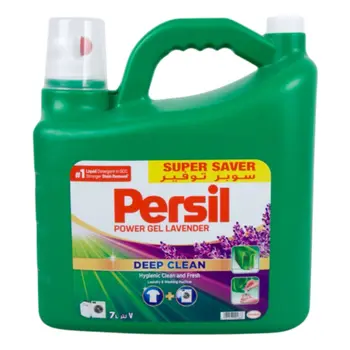برسيل ديب كلين باور جل لغسيل الملابس برائحة اللافندر (سوبر توفير) 7لتر