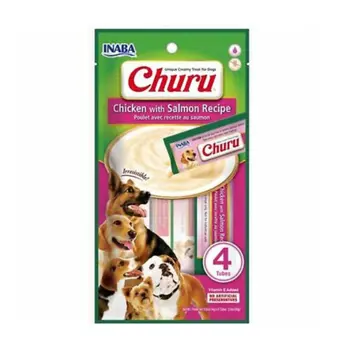 تشورو مكافأت للكلاب بالدجاج السلمون 4قطع