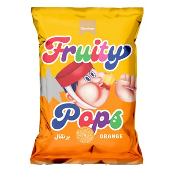 Gandour Fruity Pops Orange 1 Piece