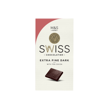 مارك اند سبنسر شوكولاتة داكنة سويسرية فائقة النعومة 1قطعة