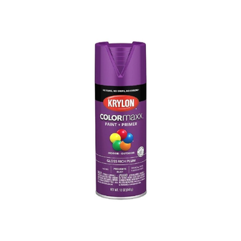 كريلون هو نوع من أنواع ألوان الرش يستخدم في الأماكن الداخلية والخارجية وبلون البرقوق الغني ويأتي بحجم 12 أونصة K05536007 1قطعة
