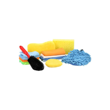 Saco Multicolor Car Wash Kit 20 Pieces