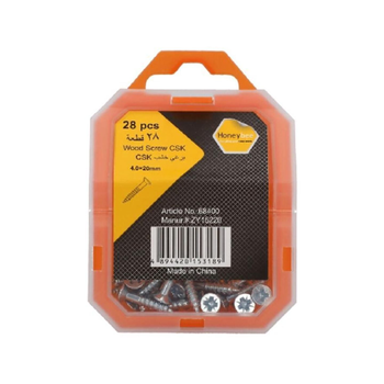 Saco Honeybee Rust-Proof Wood Screws 28 pcs