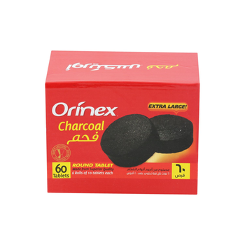 Orinex Extra Large Charcoal Tablets 60 Count