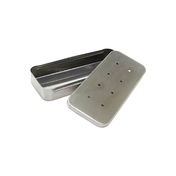 Saco Stainless Steel Pellet Smoker Box 8.6x3.85x1.6 inch