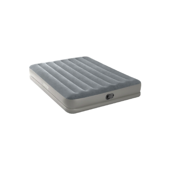 Intex Dura-Beam Plus Fiber-Tech Technology Air Bed with Built In USB Pump Grey Queen *(80168) 5.62Kg