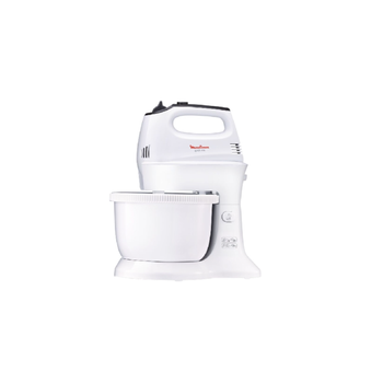 Moulinex 5-Speed 300W Quick Mix Stand Mixer White 33 X 23 X 23.6 cm HM311127 *(66655) 2.36Kg