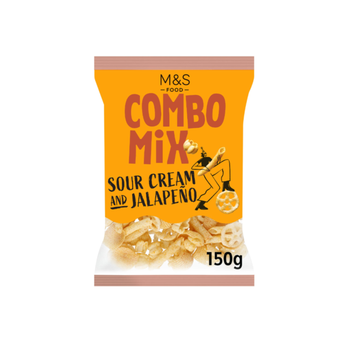 M&S Food Sour Cream & Jalapeno Combo Mix 150g