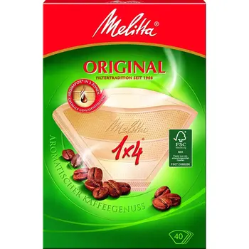 ميلتا فلتر القهوة 1x4 الاصلي 40 حبة