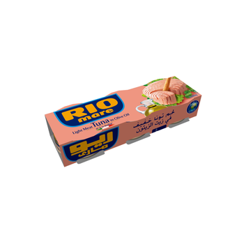 ريو ماري لحم تونة خفيف في زيت الزيتون 3 × 80جرام