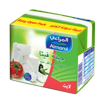 المراعي جبنة فيتا قليلة الدسم وأقلملح 200جرام