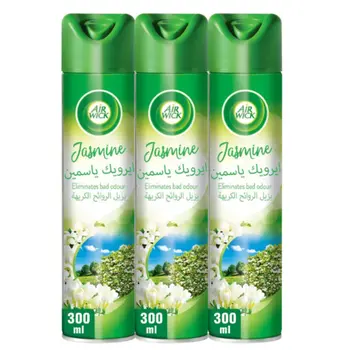 Airwick Jasmine Air Freshener 3x300ml