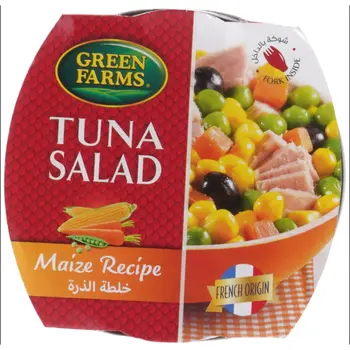 جرين فارمز سلطة تونا خلطة ذرة 160جرام