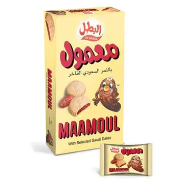 Al Batal Maamoul with Dates 16x19g