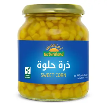 Natureland Organic Sweet Corn 340g