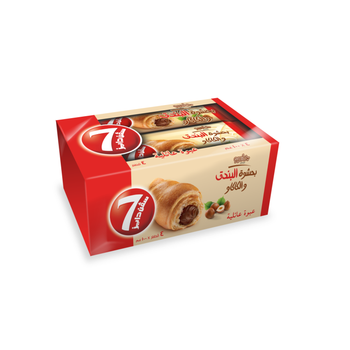 سفن دايز كروسان بالشوكولاته والبندق 4*100 جم