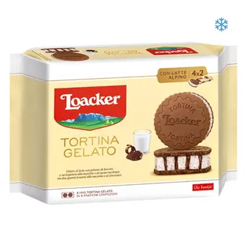 لواكر تورتينا جيلاتو ساندويتش آيس كريم 264جرام