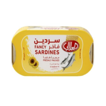 العلالي سردين بزيت دوار الشمس 100 جرام