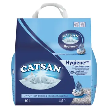Catsan Hygiene Plus Non-Clumping Cat Litter 10L