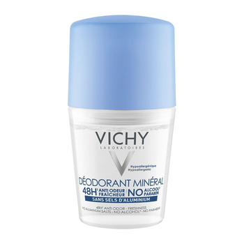 Vichy 48H Mineral Roll-On Deodorant 50ml