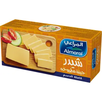 Almarai Full Fat Processed Cheddar Cheese 454g