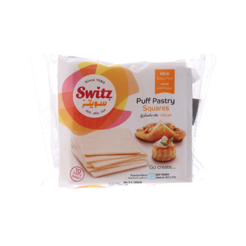 Switz Puff Pastry Squares 400g