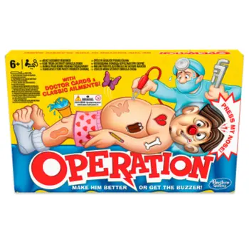 Hasbro Classic Operation Game 6+ Years