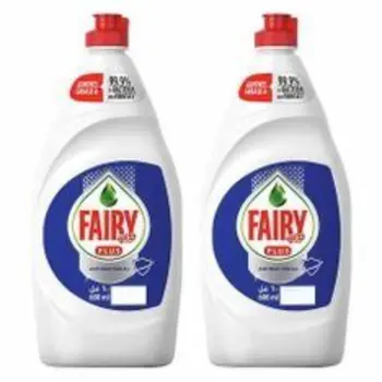 Fairy Plus Antibacterial Dishwashing Liquid 2x800ml