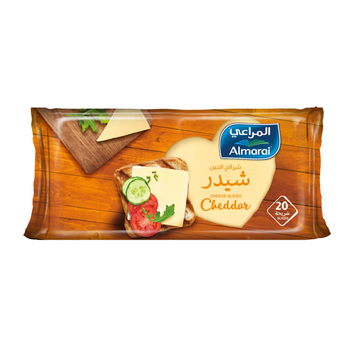 Almarai Cheddar Cheese Slices 400g