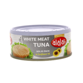 العلالي لحم تونا أبيض بزيت دوار الشمس 170 جرام
