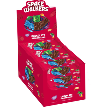 Space Walkers Chocolate Galaxy Bears 24×30g