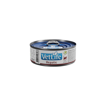 Vet Life hepatic wet food for cats for liver health 85g
