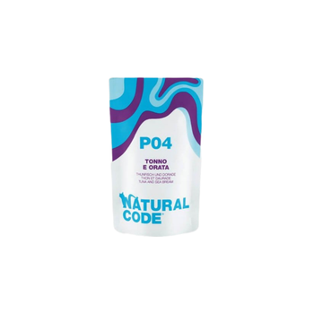 Natural Code Tuna & Sea Bream Wet Cat Food 70g