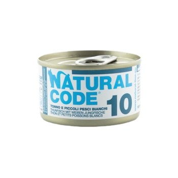 Natural Code Wet Food for Adult Cats with Tuna & Small Fish 85g