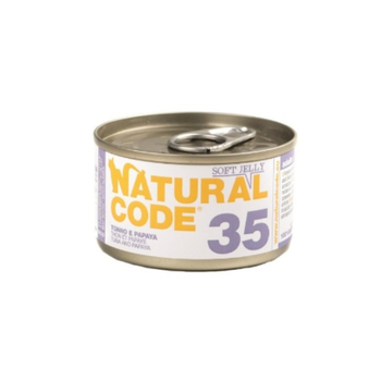 Natural Code Tuna & Papaya Adult Wet Cat Food 85g
