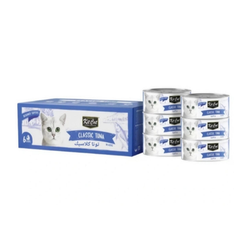 كت كات طعام رطب للقطط بالتونة الكلاسيكية 6×50جرام